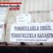 Resmen yaşama, fazlalıksınız diyorlar