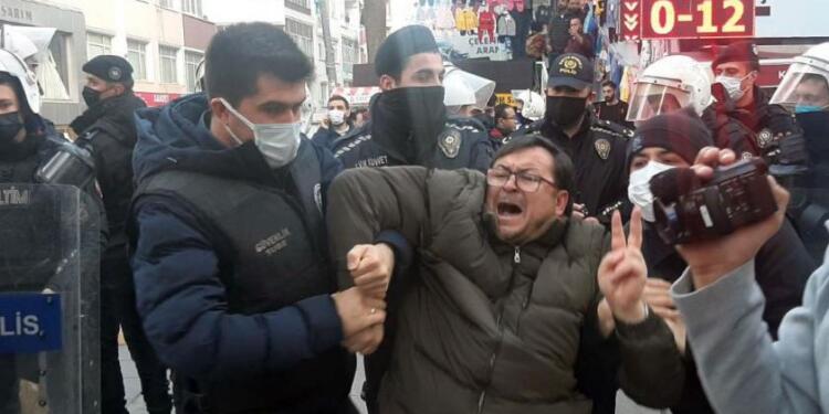 Şirinevler’de HDP açıklamasına polis saldırısı