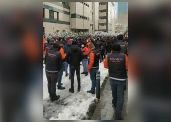 Trendyol işçileri yüzde 11’lik zamma isyan etti