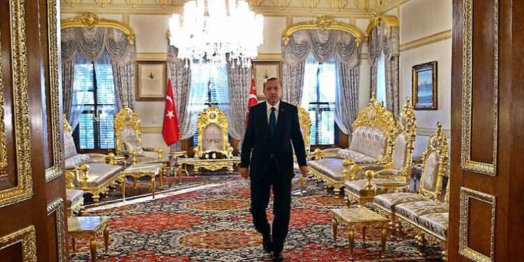 Erdoğan’ın sarayları için 470 milyon lira daha harcanacak