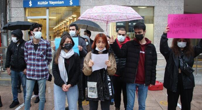 Öğrencilerden Enes Kara açıklaması: Cemaat yurtları kapatılsın