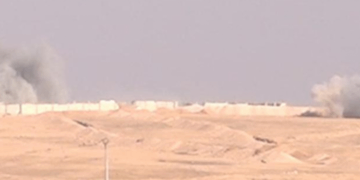 Eyn Îsa’da su ve elektrik şebekeleri hedef alındı