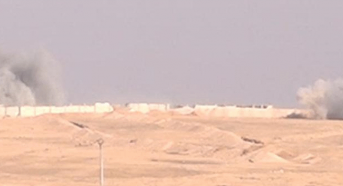 Eyn Îsa’da su ve elektrik şebekeleri hedef alındı