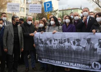 Hastaneler halkındır kapatılamaz