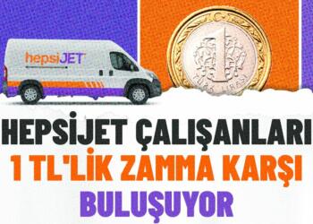 HepsiJet kuryelerinden eylem çağrısı: Hakkımızı istiyoruz