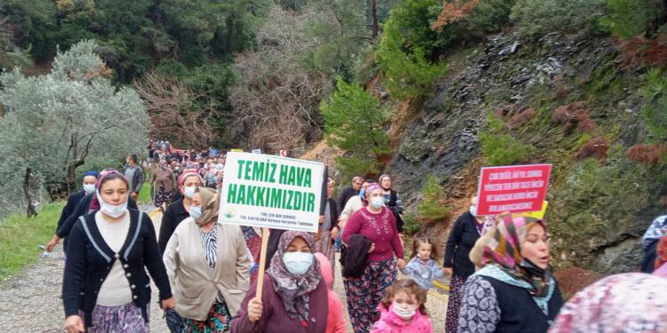 Germencik’te köylülerin izni olmadan madencilik faaliyeti başlatıldı