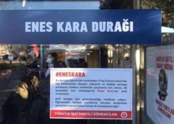 Enes Kara’nın adı durağa verildi