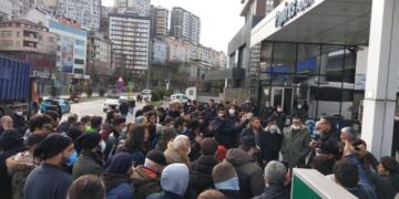 Scotty işçileri de iş bırakma eylemi yapıyor