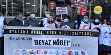 ‘Beyaz Nöbet’ 2’nci gününde devam etti