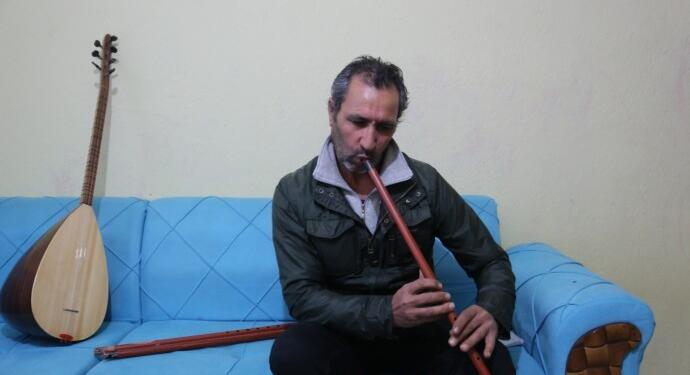 Kaval çalan Cemil Dağdelen: Kaval aynı zamanda bir başkaldırıydı