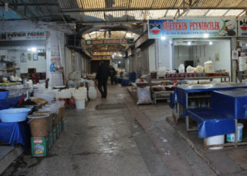 Halk küflü peynir alıyor