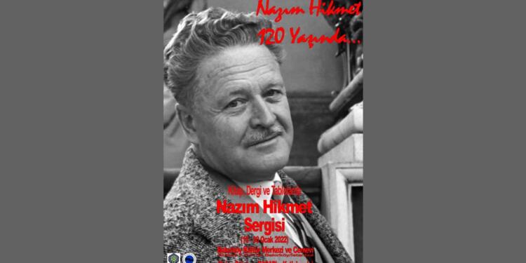Nazım Hikmet Ran’ın doğum günü anısına sergi