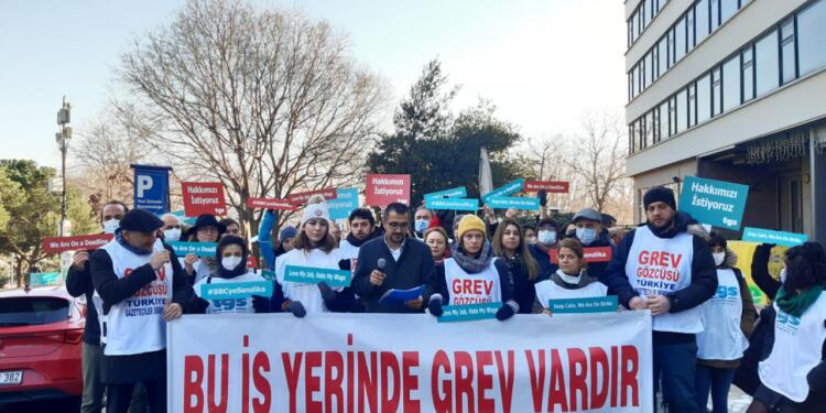 İşveren enflasyon altında zam önerdi: BBC greve çıktı