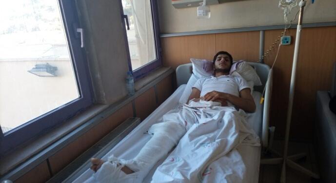 Polisin vurduğu genç sakat kalabilir