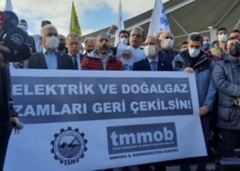 TMMOB, Enerji Bakanlığı’ndan seslendi: Zamlar geri alınmalı