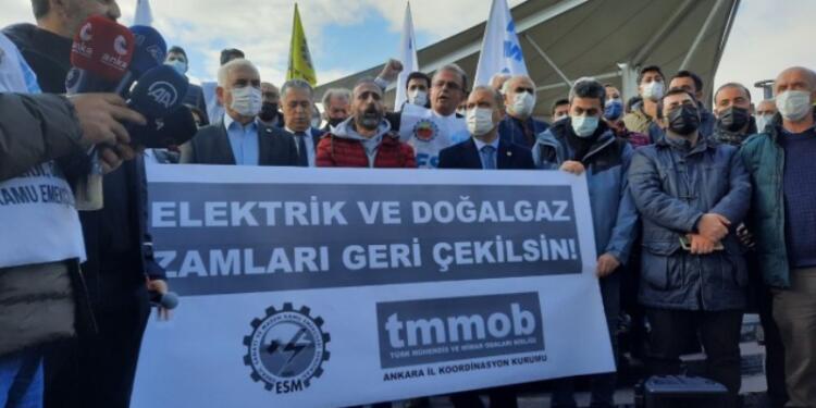 TMMOB, Enerji Bakanlığı’ndan seslendi: Zamlar geri alınmalı