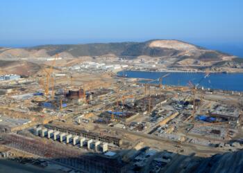 Akkuyu Nükleer şantiyesinde işçilerden eylem