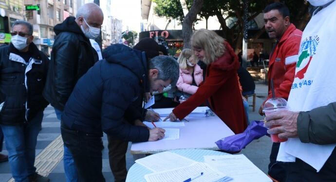 Tüm Emekliler Sendikası zamlara karşı imza kampanyası başlattı