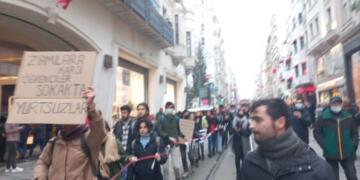 Taksim’de fatura protestosu: 26 kişi gözaltına alındı