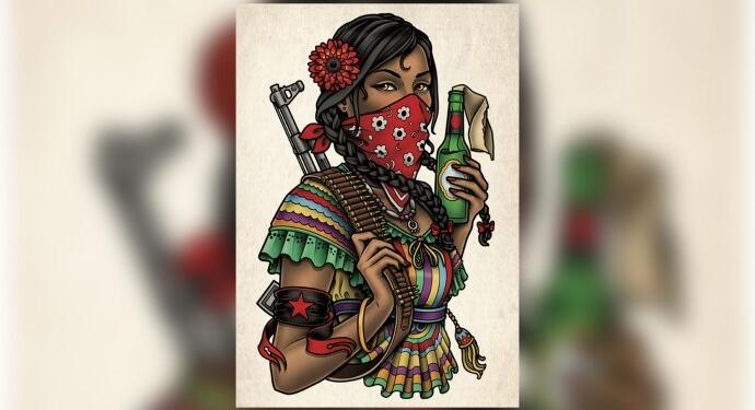 Zapatistalı figüre PKK davası