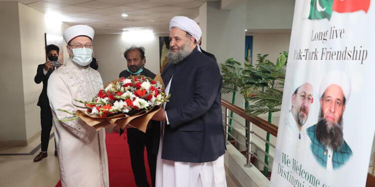 Erbaş, Pakistan’a özel jetle uçmuş