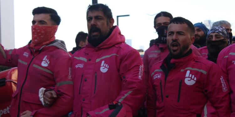 Yemeksepeti işçileri ayakta: Bu daha başlangıç