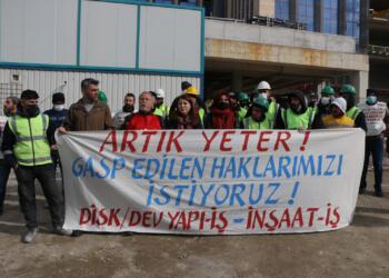 Dev Yapı-İş Sendikası ve İnşaat-İş Sendikası’ndan hak gasplarına karşı kampanya