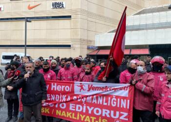 Yemeksepeti direnişi 14’üncü gününde