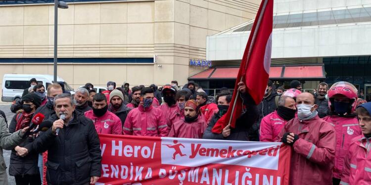 Yemeksepeti direnişi 14’üncü gününde