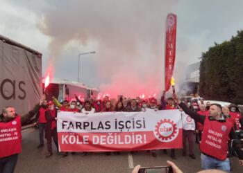 Farplas işçileri 25 gündür direniyor: Türk-İş patronun yanında