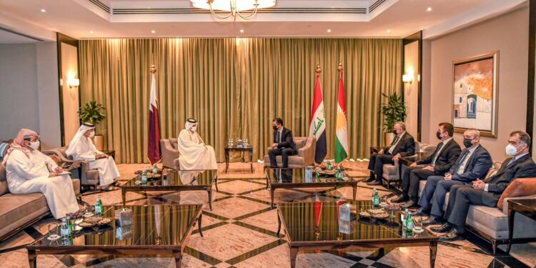 Mesrur Barzani Katar’da görüşmeler yaptı