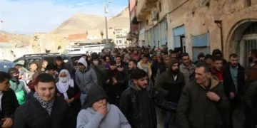 Derik’te yüksek elektrik faturası protestosu