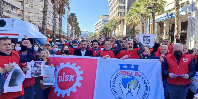 DİSK’ten zamlı faturalara karşı eylem: Genel grev, genel direniş