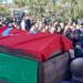 Halil Falyalı’nın tabutuna bayrak örtüldü