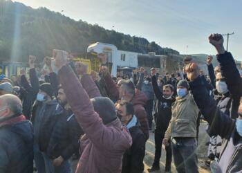Aliağa gemi söküm işçilerinin eylemi bir haftayı doldurdu