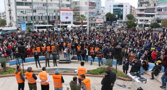 Gemi söküm işçileri grevde: Kazanacağımızı yaşayarak görecekler