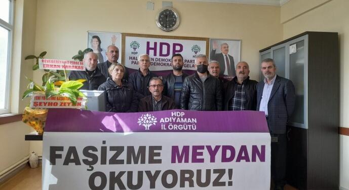 HDP’ye yapılan saldırı protesto edildi