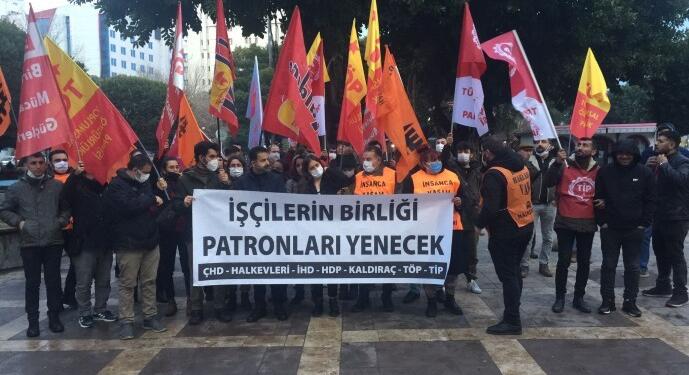 Ortak eylem: 4 kişilik bir ailenin açlık sınırı 4249 TL, Tek yol mücadele