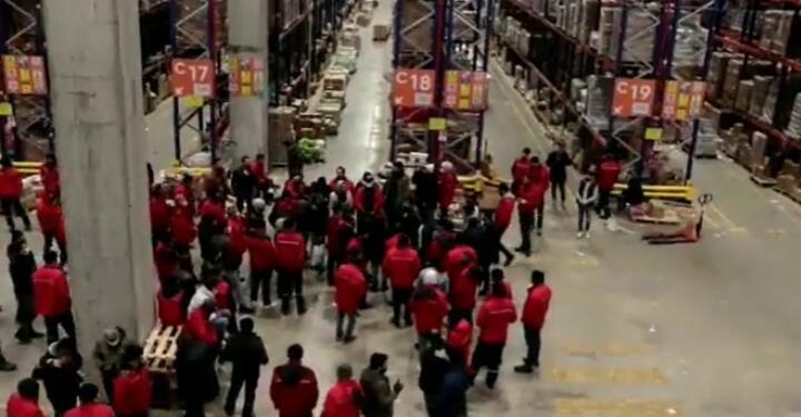 Migros Depo’da işçi eylemi 3’üncü gününde: Yönetimle görüşme bekleniyor