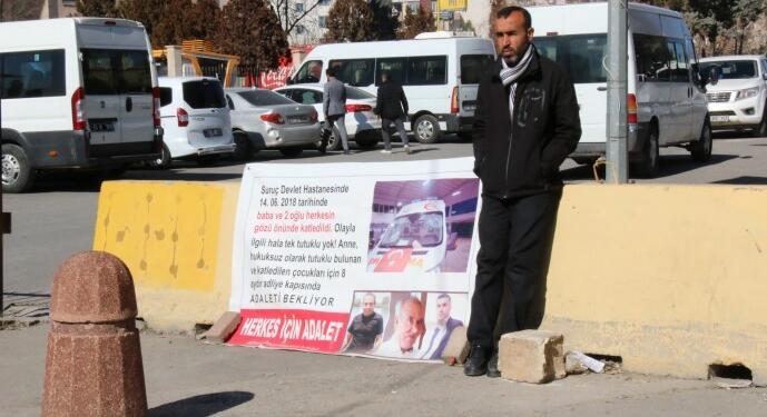 Şenyaşar ailesi: Urfa Adliye önünde devlet, yargı eliyle yapılan zulüm de tarihe geçiyor
