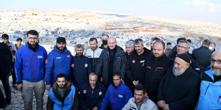 İçişleri Bakanı Soylu’dan İdlib ziyareti