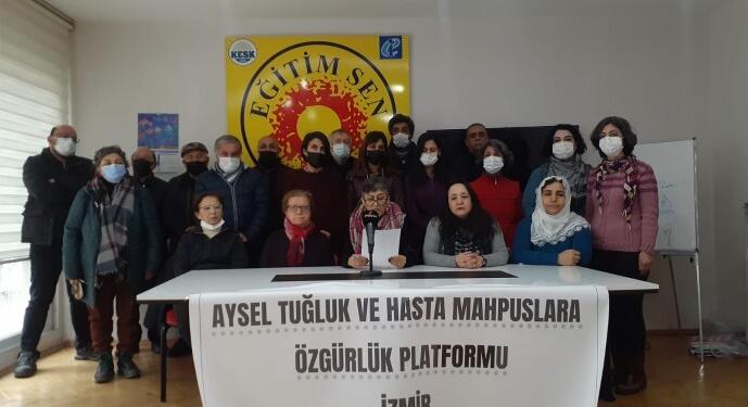 Aysel Tuğluk ve Hasta Tutsaklar için Özgürlük Platformu kuruldu