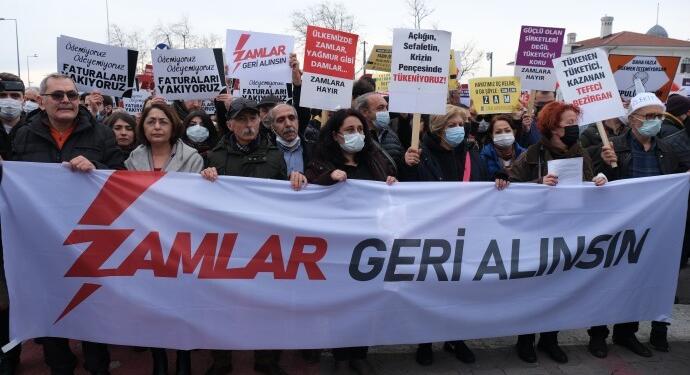 Zamlara karşı yurttaşlar Kadıköy’de buluştu