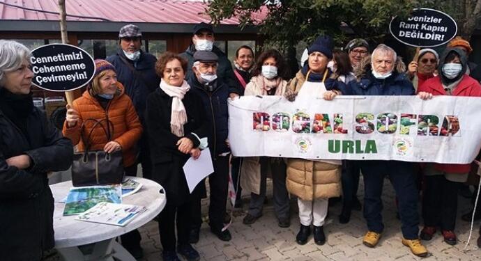 İzmir’de balık çiftliğine tepki