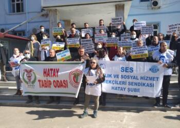 Sağlıkçıların grevi devam ediyor: Lütuf değil ücrette adalet istiyoruz