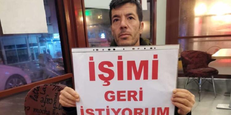 Çankaya Belediyesi önündeki direniş devam ediyor: İşimi geri alacağım