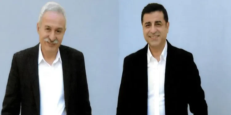 Demirtaş, Selçuk Mızraklı ile fotoğraf paylaştı: Yollar dikenli, engebeli olabilir