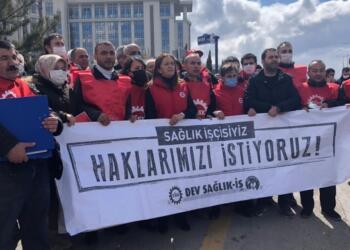 Dev Sağlık-İş talepleri için topladığı imzayı bakanlığa iletti