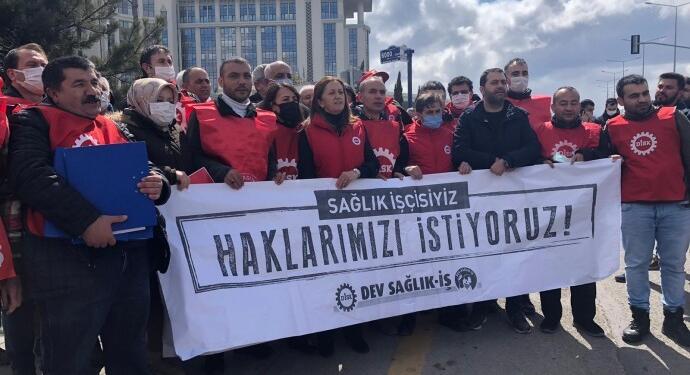Dev Sağlık-İş talepleri için topladığı imzayı bakanlığa iletti