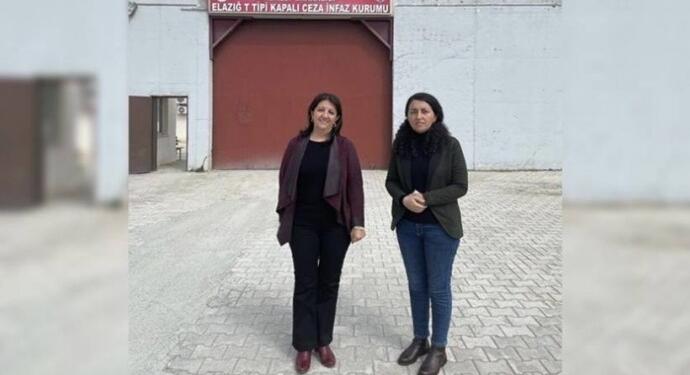 Buldan ve Günay Leyla Güven’i ziyaret etti